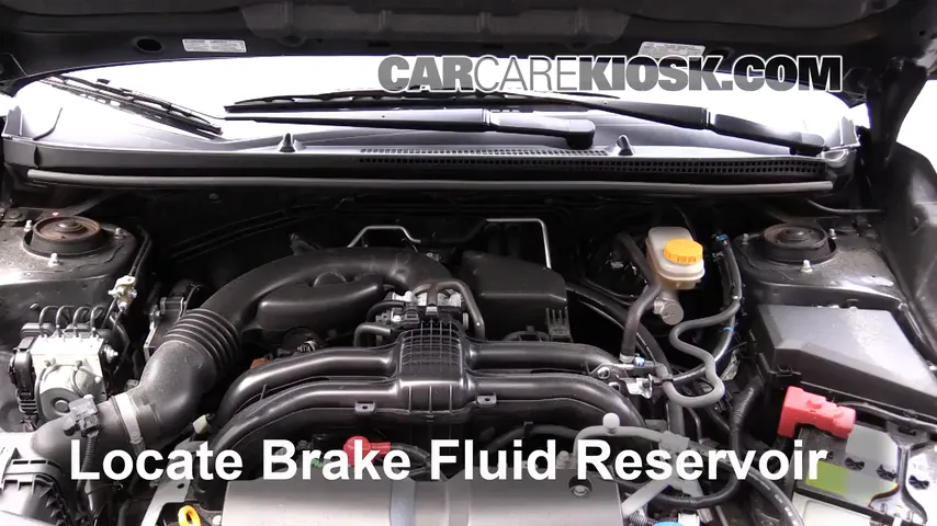 2016 Subaru Crosstrek Limited 2.0L 4 Cyl. Brake Fluid